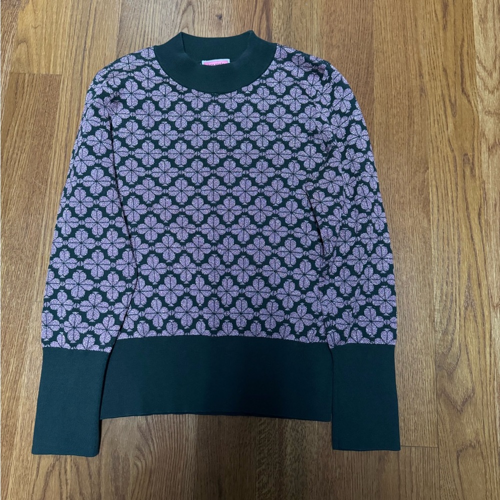 Kate Spade Flower Turtleneck